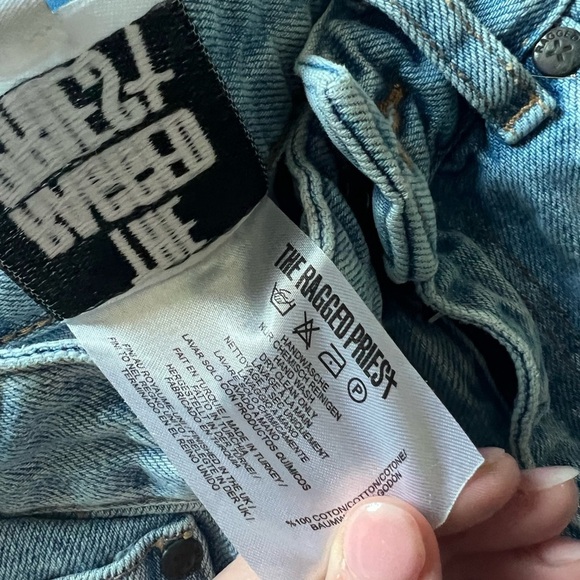 The Ragged Priest | White Fishnet Jeans - Picture 10 of 11